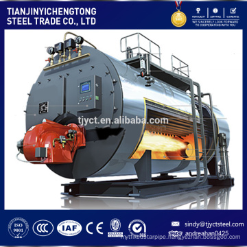 Horizontal ordinary pressure hot water boiler for Heating